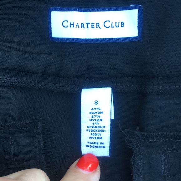 Charter club dress Pants sailed 8 - Picture 7 of 8